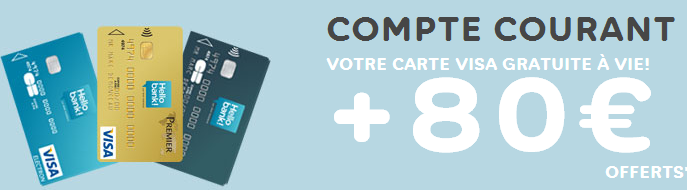 80 € à pécho chez Hello bank ! 80 € à pécho chez Hello bank !