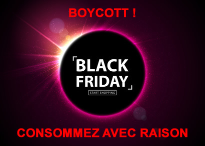 #BlackFriday : connerie consumériste, totale discrimination commerciale, #BalanceTonBlackFriday !
